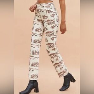 Reformation Sonora High Rise Straight Jeans